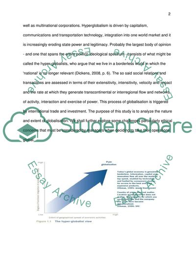 The Main Forces Causing Globalisation to Increase