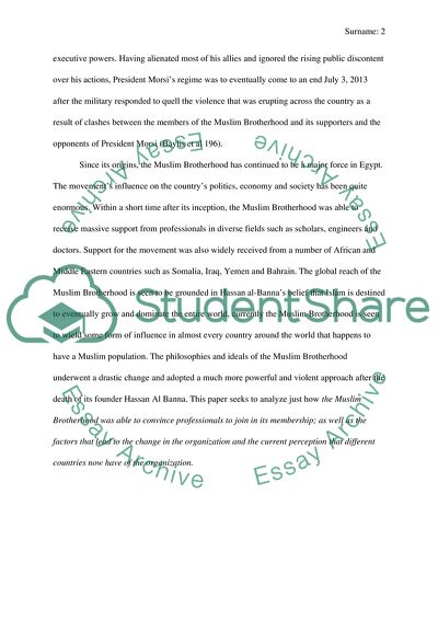 The Muslim Brotherhood