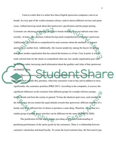 English Sportswear Companies Cash in on Brands