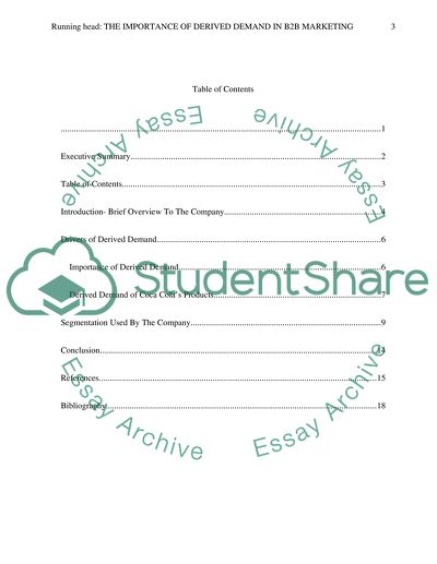 The Importance of Derived Demand in B2B Marketing (Coca Cola)