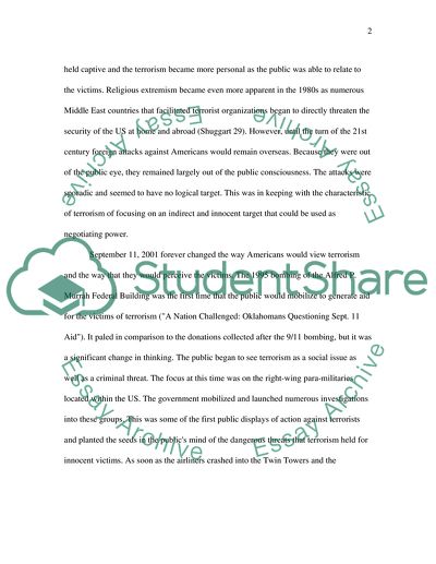 The Victims of Terror