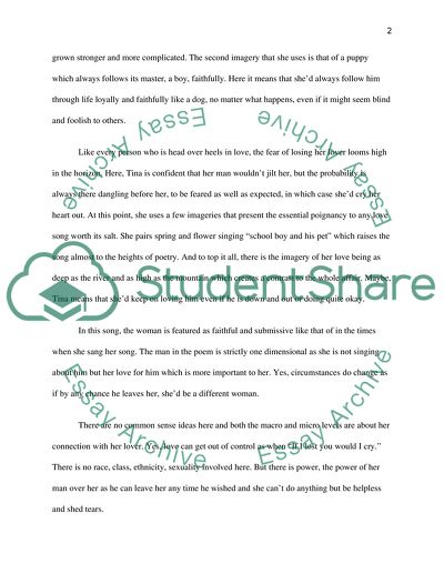 River Deep - Mountain High, a song by Tina Turner