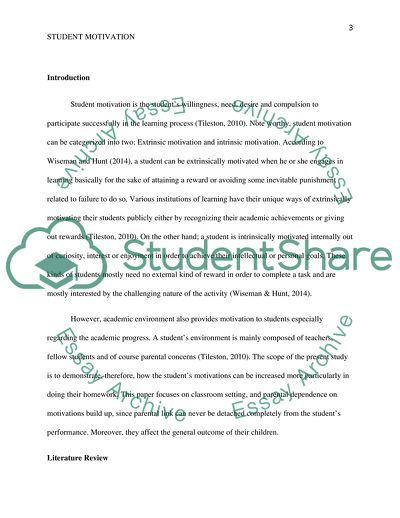 How to Increase Student Motivation to Complete Their Homework