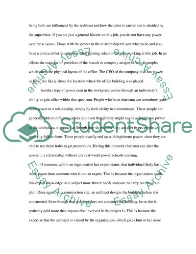 How Power Relationships Control the Workplace