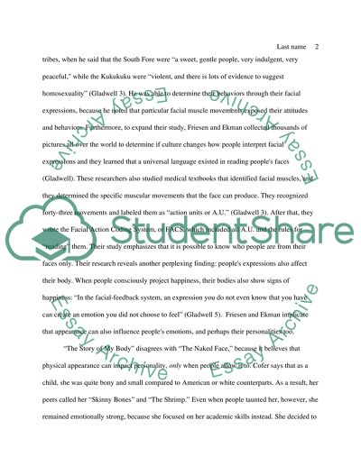 Personality: A Product of Physical Appearance or Not