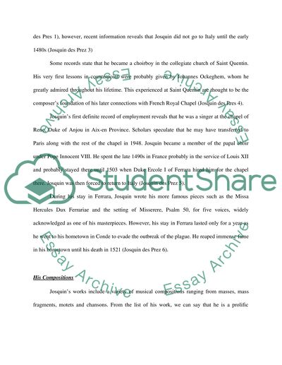 The motet essay 04 picture