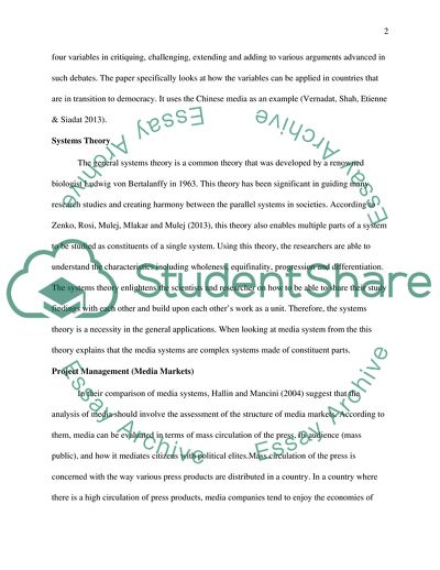 Variables of Analyzing Media