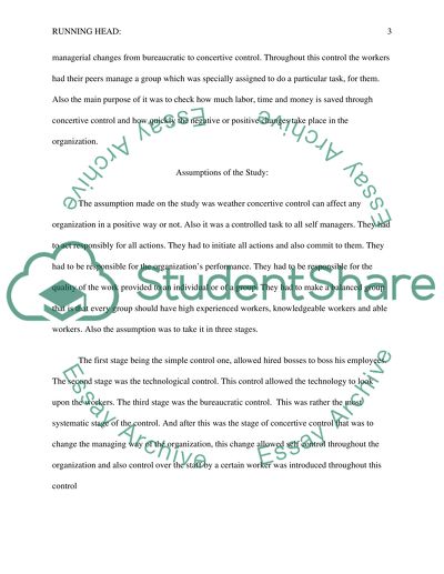 Managing Professionals in an Organization