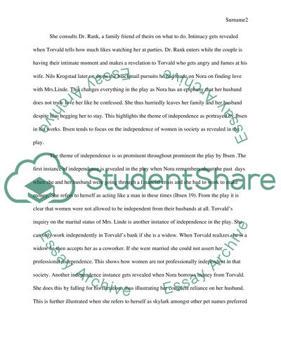 Doll's house by henrik ibsen picture