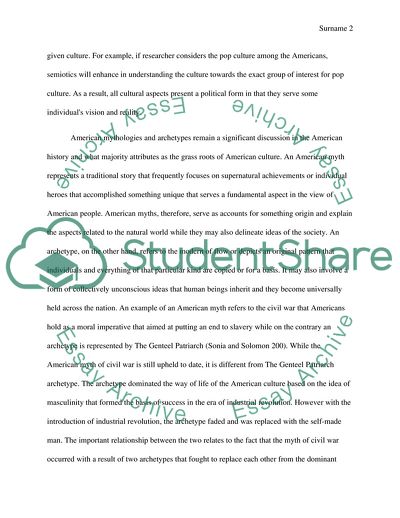 Investigation of the American Culture