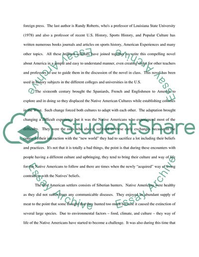 New World Encounters America: Past and Present