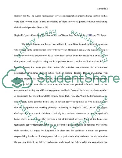 Biomedical Instrumentation and Technology by Nestor Damasco