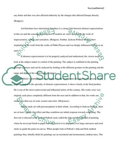 Night Mist By Jackson Pollack 1945