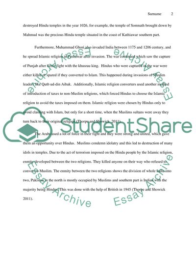 Islam Development in India