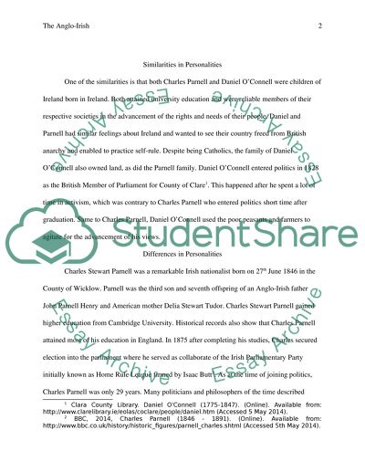 Views of Admirable Irish Politicians - Charles Stewart vs Daniel OConnell