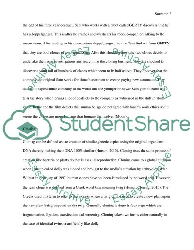 Films of moral struggle research paper