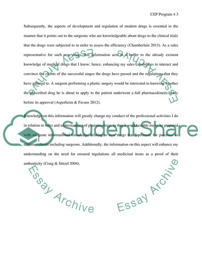 Description of CEP Program 4 for Day-to-Day Work