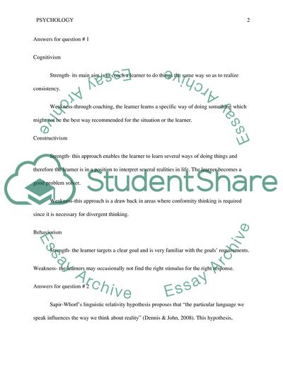 Psychology as Gateways to Mind and Behavior