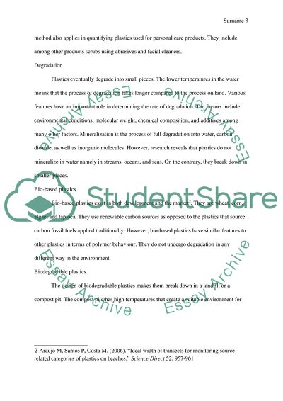 Unanticipated Consequences of Inventing Plastic