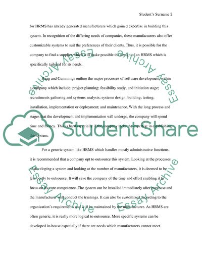 Decision on the New System