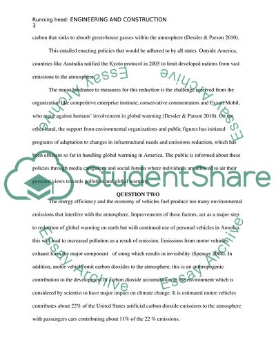Engineering and Construction: Energy Consumption and Efficiency