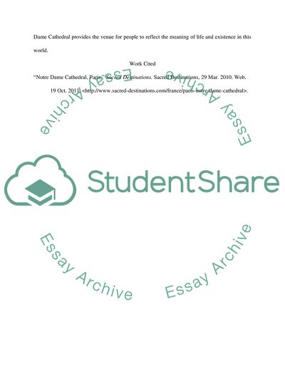 Notre Dame Cathedral as the Heart of the City in Paris