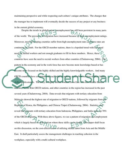 Cost-Effectiveness of Utilizing Skilled Labor from Asia and the Middle East