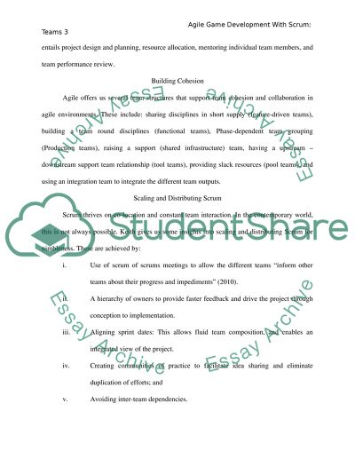 Agile Game Development with Scrum