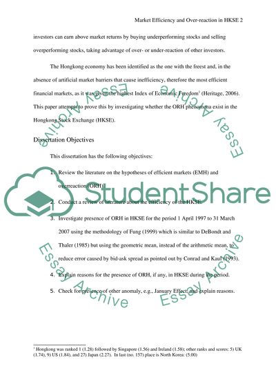 Hongkong Stock Exchange from 1997-2007