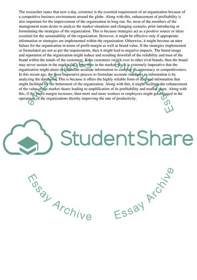 The Importance of Utilizing the Large Databases