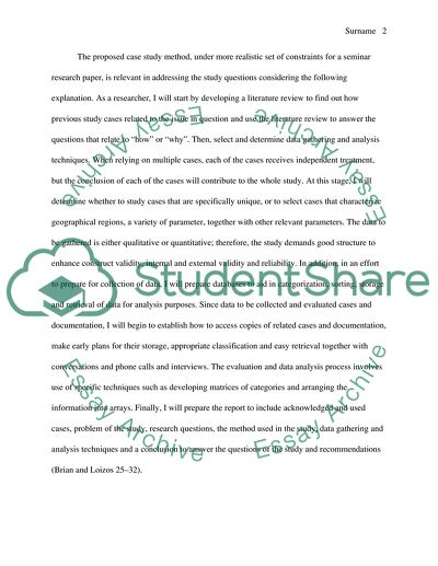 Choosing Research Methods