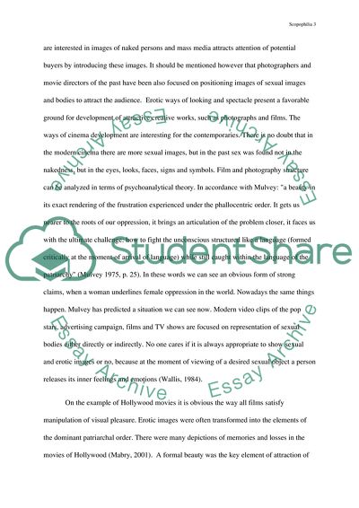 Scopophilia in Movie and Photography