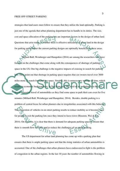 The Challenges of Free Off-Street Parking