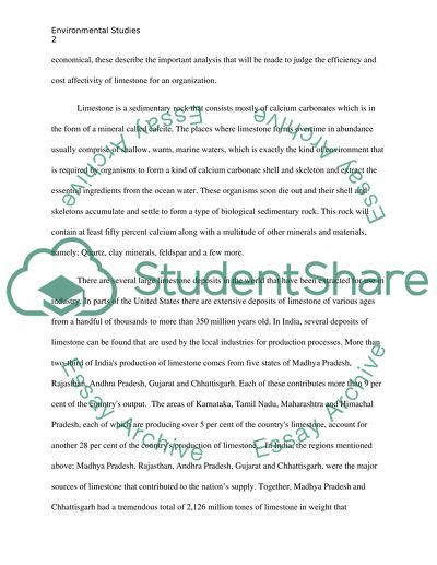 Environmental Studies