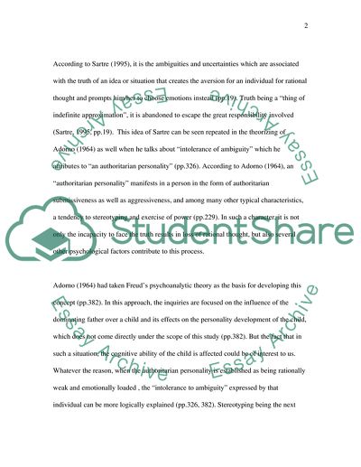 Critical Analysis of the Examination of Emotion