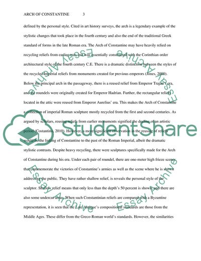 Ancient Rome Arch of Constantine