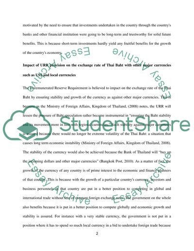 International Finance Course project