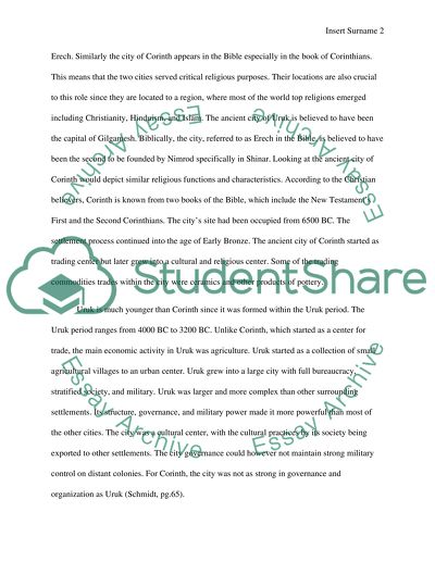 The Purposes of Ancient Cities