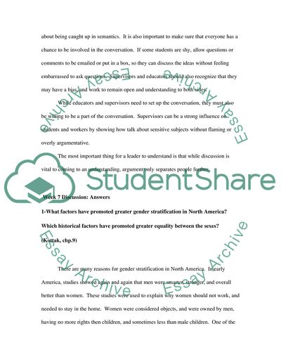 Discussion of Sensitive or Potentially Controversial Issues
