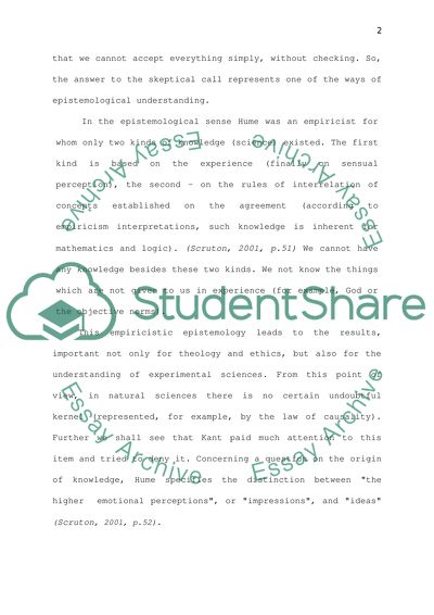 Directions of Epistemology