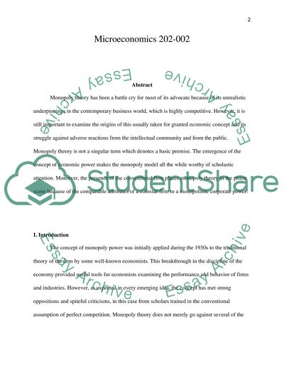 The Microeconomics of Power: Monopoly Theory