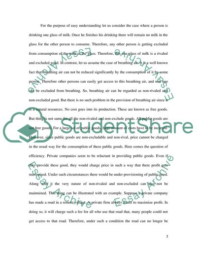 Public Good Provisioning in the Modern Society