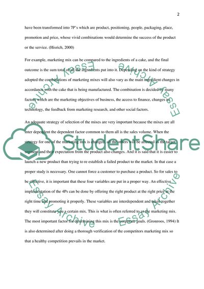 Markets and Customers