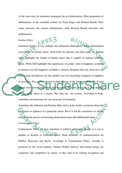 Christian Ethics for Today