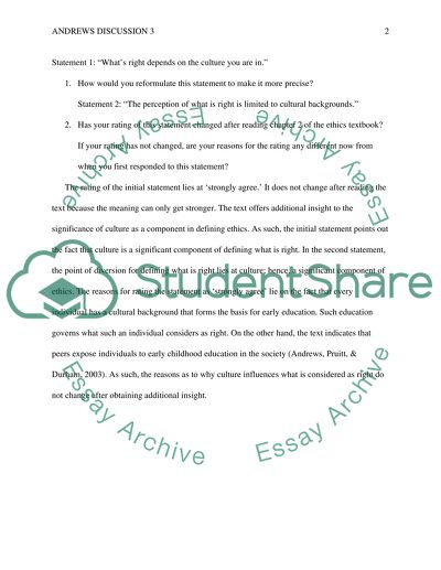 Andrews Discussion 3