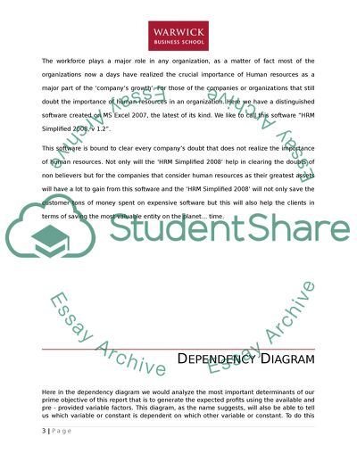 Strategic Modelling for Human Resource Management