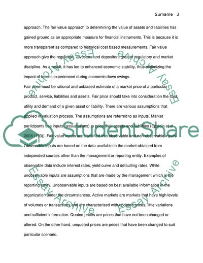 The Goal of the Accounting Standards