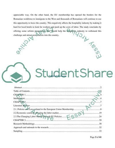 Effects on Migration of Labor Market