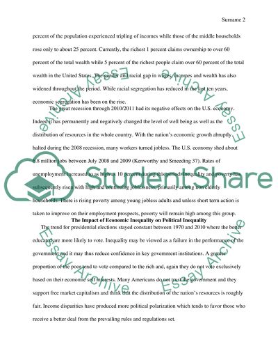 Inequality and Politics in the United States