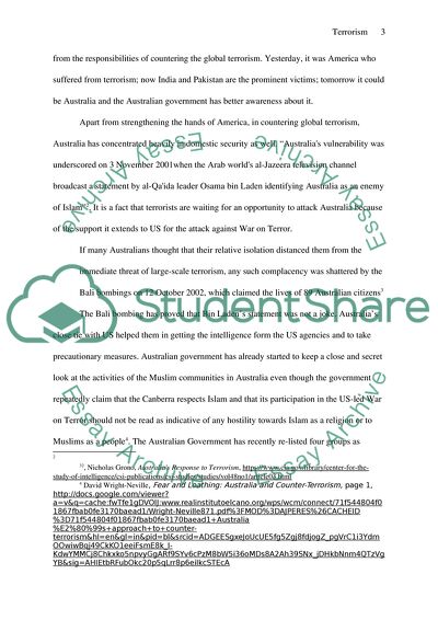 Ptr 100 Perspectives on Security And Terrorism